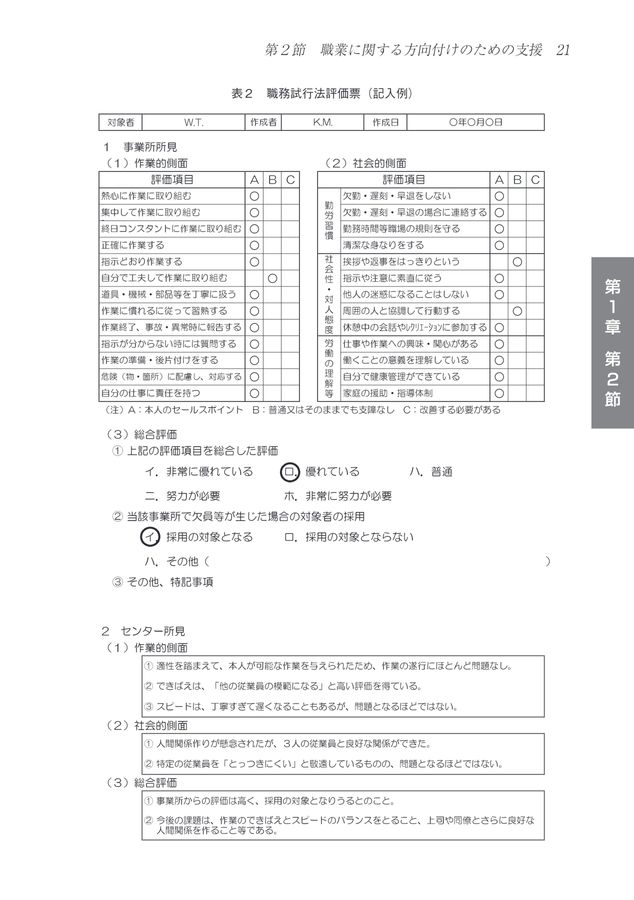新版　就業支援ハンドブック 就業支援ハンドブック実践編 アセスメントとプランニング｜独立