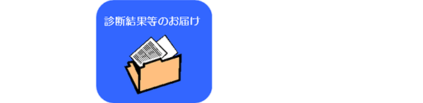 診断結果等のお届け