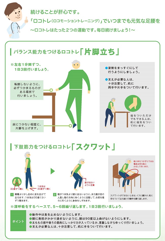 ロコモーショントレーニング