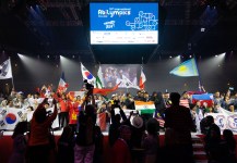 Closing ceremony of the 10th International Abilympics in Metz, France