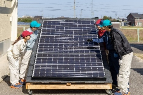 太陽光発電システムの施工