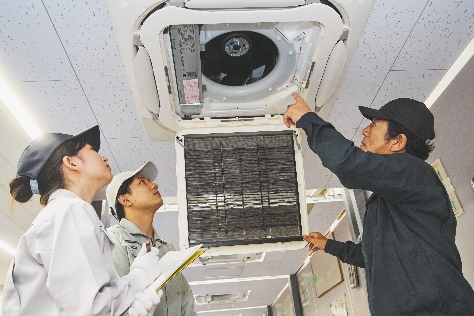 空調機器の保守管理