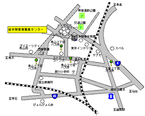 岩手障害者職業センターの地図