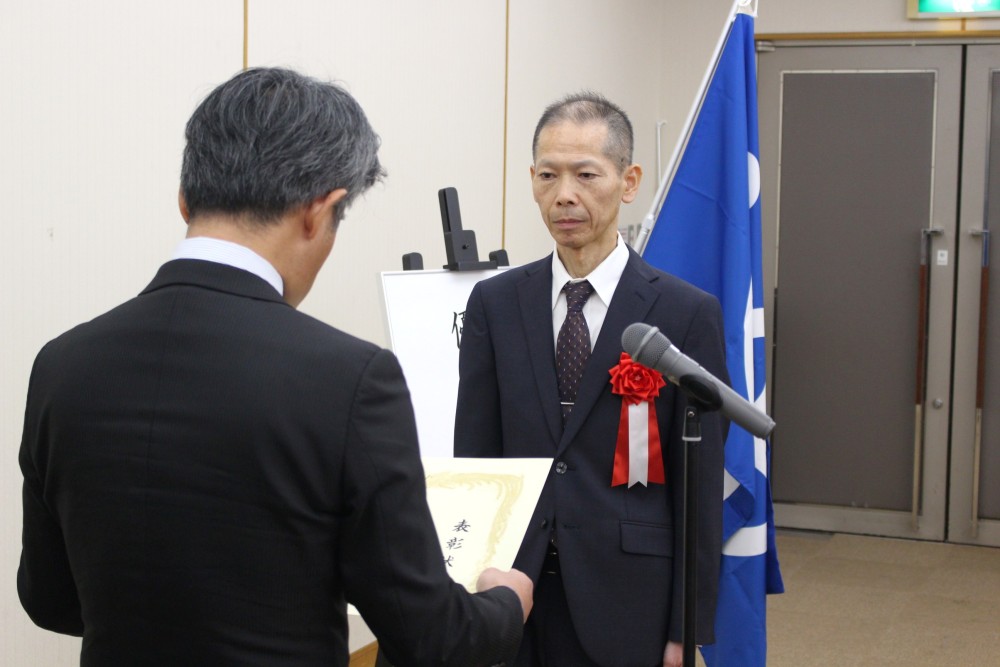 理事長表彰　大下様