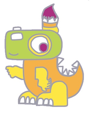 シンボルマーク　ピクチャノサウルス