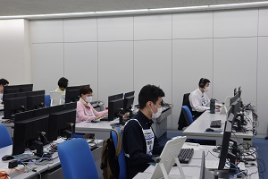 表計算競技会場風景の写真