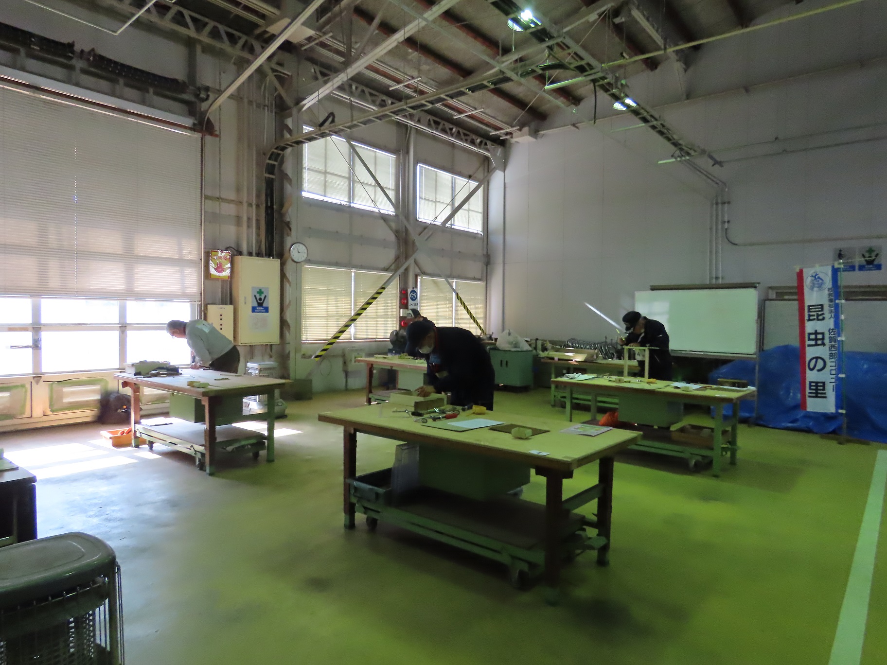 木工競技の様子