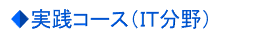 実践コース　ＩＴ分野